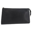 LOUIS VUITTON Epi Pochette Accessoires Pouch Black M52982 LV Auth bs35118-1
