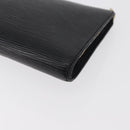 LOUIS VUITTON Epi Pochette Accessoires Pouch Black M52982 LV Auth bs35118-16