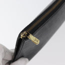 LOUIS VUITTON Epi Pochette Accessoires Pouch Black M52982 LV Auth bs35118-8