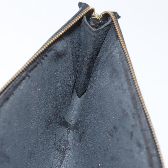 LOUIS VUITTON Epi Pochette Accessoires Pouch Black M52982 LV Auth bs35118