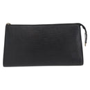 LOUIS VUITTON Epi Pochette Accessoires Pouch Black M52982 LV Auth bs35118-13