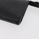 LOUIS VUITTON Epi Pochette Accessoires Pouch Black M52982 LV Auth bs35118-14