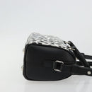 SAINT LAURENT Duffle Toy Handtasche Leder 2-Wege Schwarz Silber Original bs35119-3