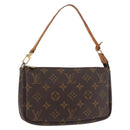 LOUIS VUITTON Monogram Pochette Accessoires Pouch M51980 LV Auth bs35121-1