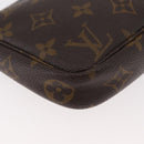 LOUIS VUITTON Monogram Pochette Accessoires Pouch M51980 LV Auth bs35121-15