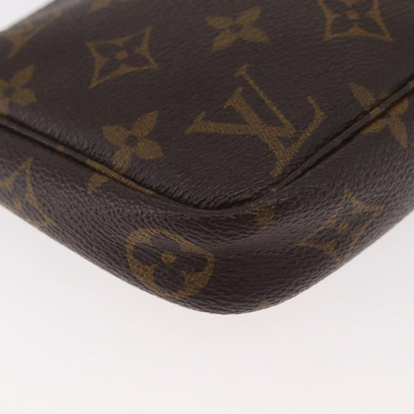 LOUIS VUITTON Monogram Pochette Accessoires Pouch M51980 LV Auth bs35121