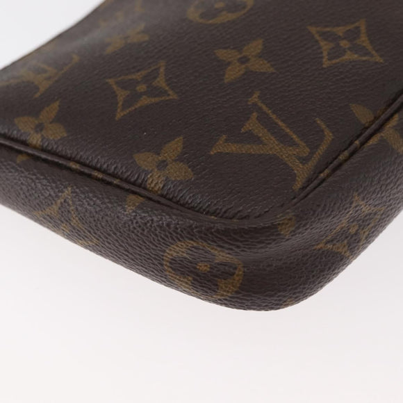 LOUIS VUITTON Monogram Pochette Accessoires Pouch M51980 LV Auth bs35121