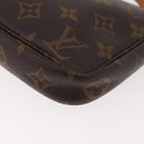 LOUIS VUITTON Monogram Pochette Accessoires Pouch M51980 LV Auth bs35121-18
