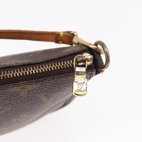 LOUIS VUITTON Monogram Pochette Accessoires Pouch M51980 LV Auth bs35121