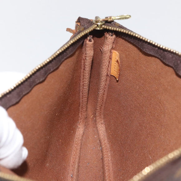 LOUIS VUITTON Monogram Pochette Accessoires Pouch M51980 LV Auth bs35121