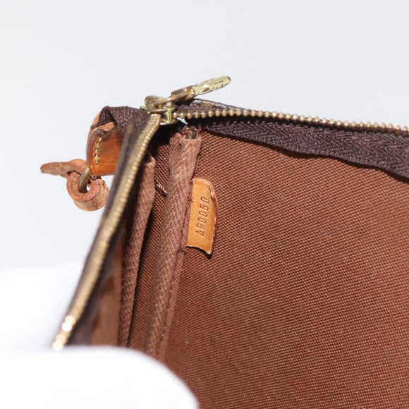 LOUIS VUITTON Monogram Pochette Accessoires Pouch M51980 LV Auth bs35121
