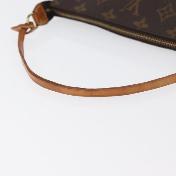 LOUIS VUITTON Monogram Pochette Accessoires Pouch M51980 LV Auth bs35121