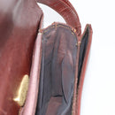 GIVENCHY Shoulder Bag Suede Brown Gold Auth bs35122-19