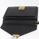 LOUIS VUITTON Epi Serie Dragonne Clutch Bag Black Noir M52612 LV Auth bs35123-18