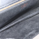 LOUIS VUITTON Epi Serie Dragonne Clutch Bag Black Noir M52612 LV Auth bs35123-9