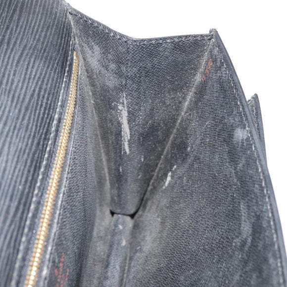 LOUIS VUITTON Epi Serie Dragonne Clutch Bag Black Noir M52612 LV Auth bs35123