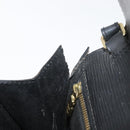 LOUIS VUITTON Epi Serie Dragonne Clutch Bag Black Noir M52612 LV Auth bs35123-22