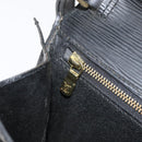LOUIS VUITTON Epi Serie Dragonne Clutch Bag Black Noir M52612 LV Auth bs35123-23