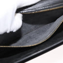 LOUIS VUITTON Epi Serie Dragonne Clutch Bag Black Noir M52612 LV Auth bs35123-10