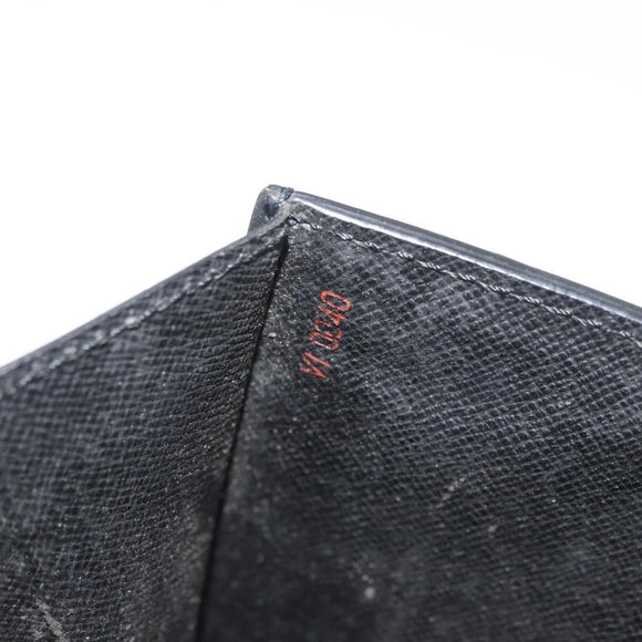 LOUIS VUITTON Epi Serie Dragonne Clutch Bag Black Noir M52612 LV Auth bs35123