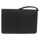 LOUIS VUITTON Epi Serie Dragonne Clutch Bag Black Noir M52612 LV Auth bs35123-2