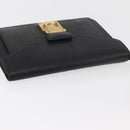 LOUIS VUITTON Epi Serie Dragonne Clutch Bag Black Noir M52612 LV Auth bs35123-6
