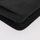 LOUIS VUITTON Epi Serie Dragonne Clutch Bag Black Noir M52612 LV Auth bs35123-8