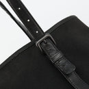 BOTTEGA VENETA Shopper Tas Canvas Zwart 256763 Auth bs35124-10