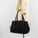 BOTTEGA VENETA Shopper Tas Canvas Zwart 256763 Auth bs35124-19