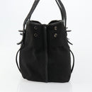 BOTTEGA VENETA Shopper Tas Canvas Zwart 256763 Auth bs35124-4