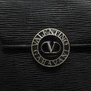 VALENTINO Rugzak Leer Zwart Goud Auth bs35125-17