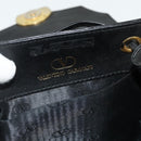 VALENTINO Rugzak Leer Zwart Goud Auth bs35125-18