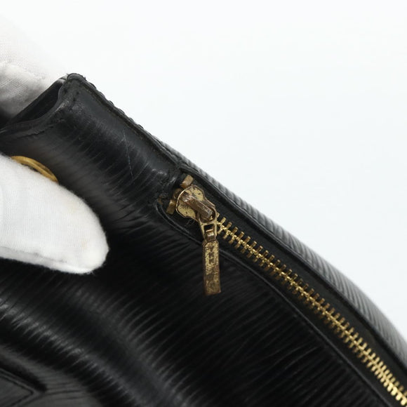 VALENTINO Rugzak Leer Zwart Goud Auth bs35125
