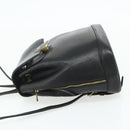 VALENTINO Rugzak Leer Zwart Goud Auth bs35125-3
