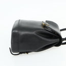 VALENTINO Rugzak Leer Zwart Goud Auth bs35125-4