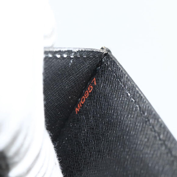 LOUIS VUITTON Epi Serviette Ambassador Business Bag Black M54412 LV Auth bs35128