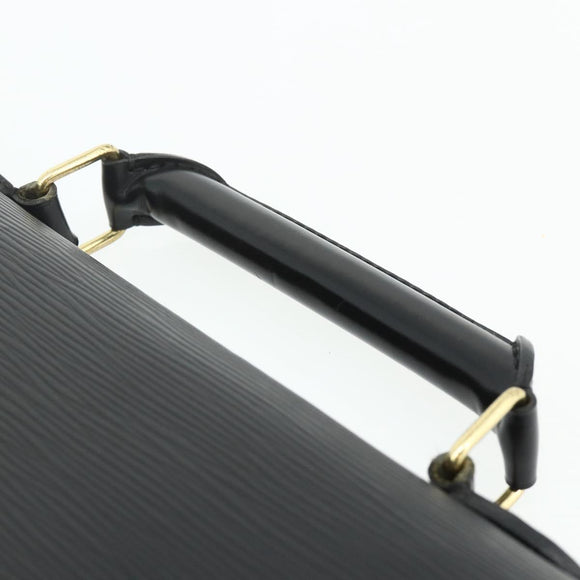 LOUIS VUITTON Epi Serviette Ambassador Business Bag Black M54412 LV Auth bs35128