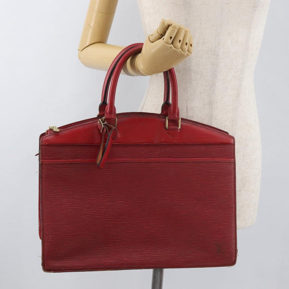 LOUIS VUITTON Epi Riviera Hand Bag Red M48187 LV Auth bs35129