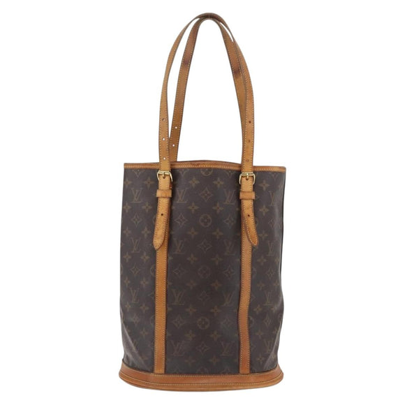 LOUIS VUITTON Monogram Bucket GM Shoulder Bag M42236 LV Auth bs35133