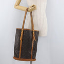 LOUIS VUITTON Monogram Bucket GM Shoulder Bag M42236 LV Auth bs35133-22