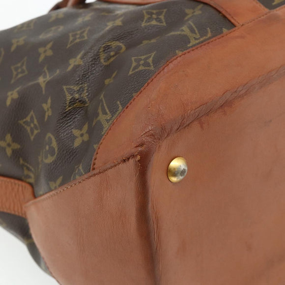 LOUIS VUITTON Monogram Sac Weekend GM Tote Bag M42420 LV Auth bs35134
