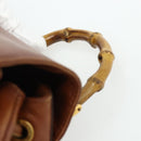 GUCCI Bamboo Backpack Leather Brown Gold 003 3444 0030 Auth bs35138-8