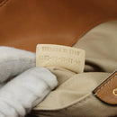 Chloe Tote Bag Leather Beige Gold Auth bs35139-12