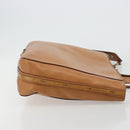 Chloe Tote Bag Leather Beige Gold Auth bs35139-3