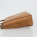 Chloe Tote Bag Leather Beige Gold Auth bs35139-4
