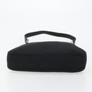 Salvatore Ferragamo Vala Shoulder Bag Canvas Black Silver Auth bs35141-9