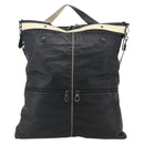BOTTEGA VENETA INTRECCIATO Shoulder Bag Leather 2way Black Auth bs35143-13