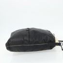 BOTTEGA VENETA INTRECCIATO Shoulder Bag Leather 2way Black Auth bs35143-4