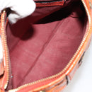 Chloe Eloise Hand Bag Leather Orange Gold Auth bs35145-11