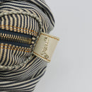 FENDI Spy Handtas Canvas Navy Goud Auth bs35147A-10
